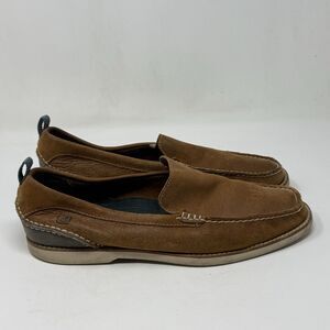 Sperry Top Sider Seaside Loafers Shoes Mens 12 M Brown Leather Slip On Casual